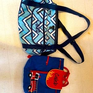 CALEB diaper bag and backpack
